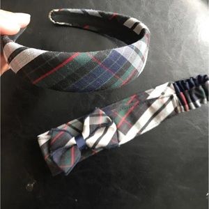 Head Wrap Plaid Set # 49